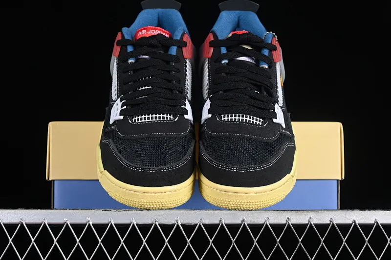 All categories Air Jordan Jordan series basketball shoes Air Jordan 4 GX foreign trade version Union La x Air Jordan 4 Retro AJ4 Joe 4 joint model basketball shoes DC9533-001